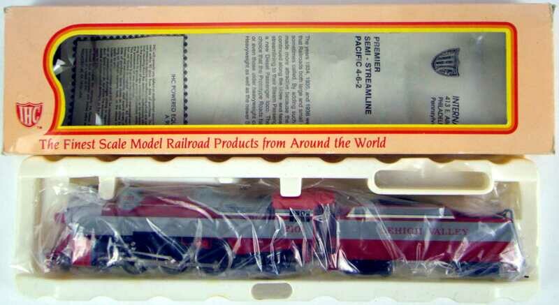 MINT Upgraded IHC Premier M9854 Lehigh Valley K Class &quot;John Wilkes&quot; Semi-Streamlined 4-6-2 Locomotive HO Scale