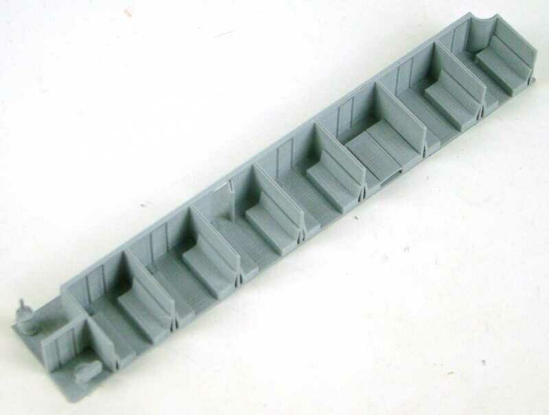 MRRHQ Custom Sleeper Interior for MDC/Roundhouse 50&#39; Overland Passenger Coaches HO Scale