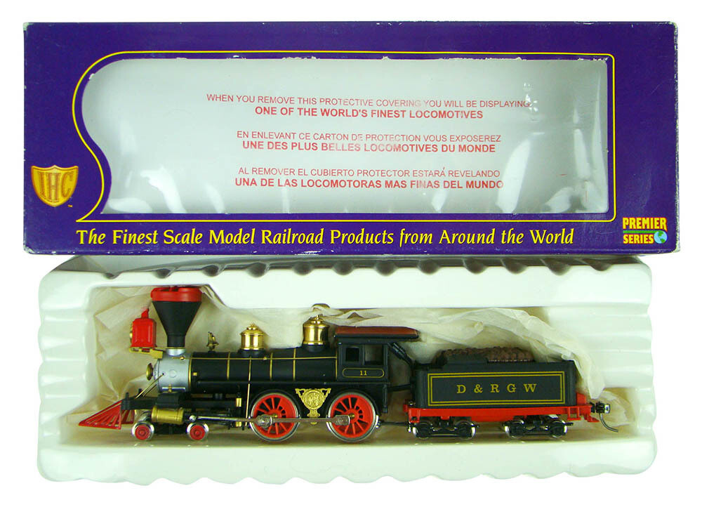 IHC Premier 34010 D&amp;RG 4-4-0 American Standard Locomotive HO Scale