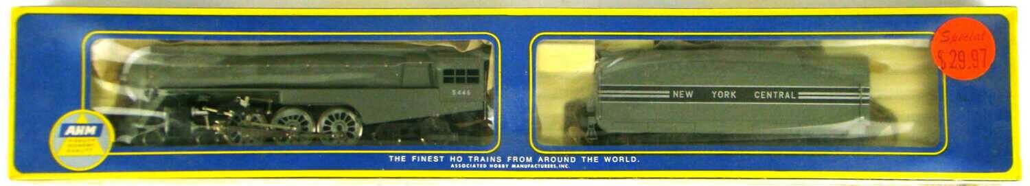 FACTORY SEALED AHM 5095 NYC Streamlined J3a 4-6-4 Hudson Locomotive HO Scale