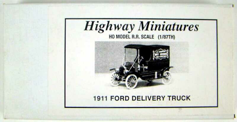 Jordan 360-207 Highway Miniatures 1911 Ford Delivery Car Kit HO Scale