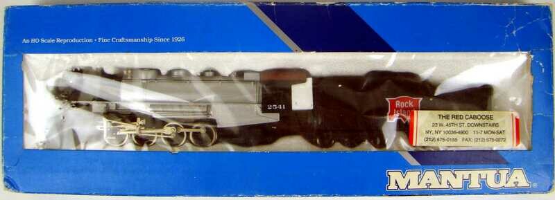 FACTORY SEALED Mantua 312-060 Rock Island 2-8-2 Mikado Locomotive HO Scale