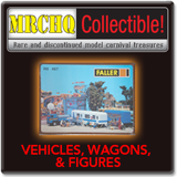 MRCHQ Collectible Model Vehicles, Circus Wagons and Figures