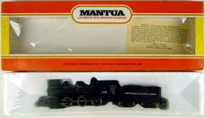 FACTORY SEALED Mantua 313-11 Southern Pacific 2-6-0 Mogul Locomotive #210 HO Scale