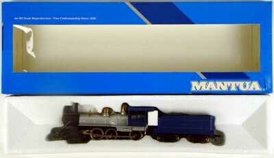 FACTORY SEALED Mantua 308-25 B&O 4-6-0 Ten Wheeler "Dixie Bell" Locomotive HO Scale