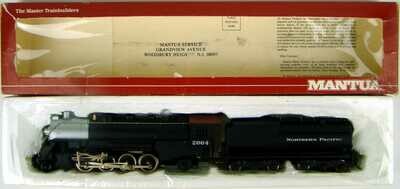 Mantua Classics Series 312-061 Northern Pacific 2-8-2 Mikado Locomotive w/Vandy Tender HO Scale