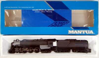 FACTORY SEALED Mantua 331-03 UP 4-6-2 "Gray Goose" Pacific Locomotive w/Power Drive HO Scale