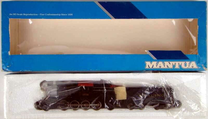 SPECIAL Mantua 322-21 Reading 2-8-2 Camelback Locomotive #1608 HO Scale