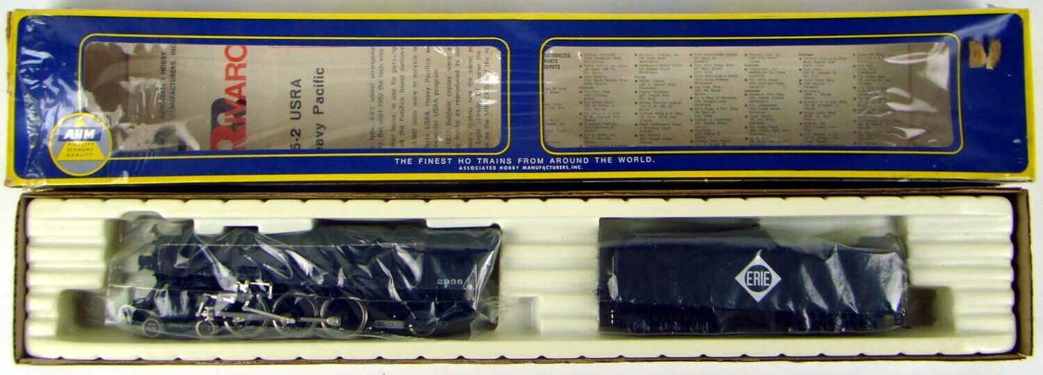 AHM 5087B Erie Class K5-A 4-6-2 Heavy Pacific Locomotive #2936 HO Scale