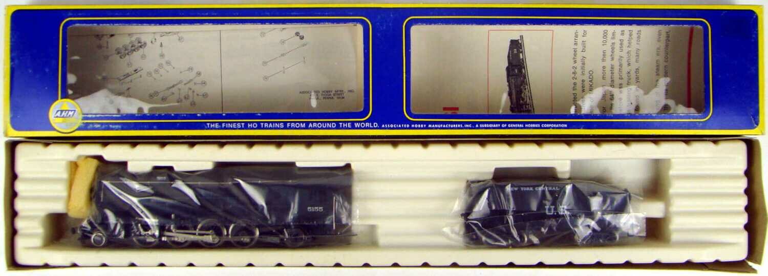 AHM 5089D New York Central Class H-6a 2-8-2 USRA Light Mikado Locomotive #5155 HO Scale