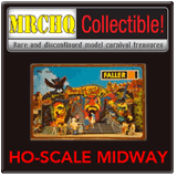 MRCHQ Collectible HO Scale Model Midway Structures 1:87
