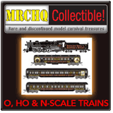 MRCHQ Collectible O, HO and N Scale Model Circus Trains
