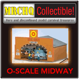 MRCHQ Collectible O Scale Model Midway Structures 1:48