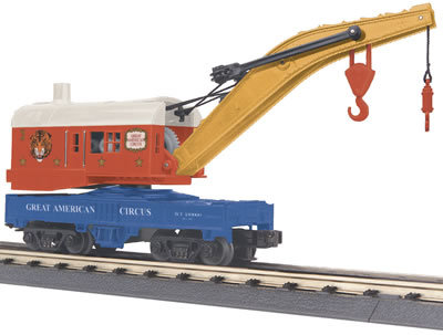 MRCHQ Collectible O Scale MTH 3079070 Circus Crane Car