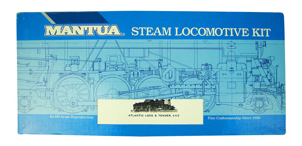 MRCHQ Collectible HO Scale Mantua 536 4-4-2 Atlantic Kit Box