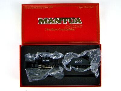 Mantua Classics 389002 Santa Fe 0-6-0 B7a Goat Camelback Switcher HO Scale