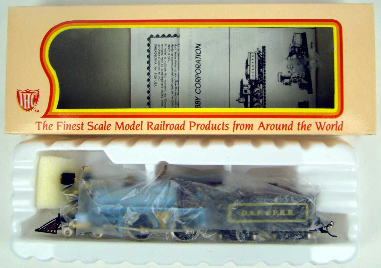 IHC Premier M1215 DSP&amp;P 4-4-0  American Standard Locomotive HO Scale