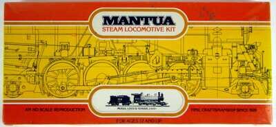 FACTORY SEALED Mantua 513 Undecorated 2-6-0 Mogul Locomotive Kit HO Scale