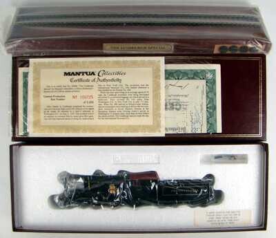 Mantua Collectibles 03008 "Lindbergh Special" Pennsy #460 E6 4-4-2 Atlantic Locomotive COA #725 HO Scale