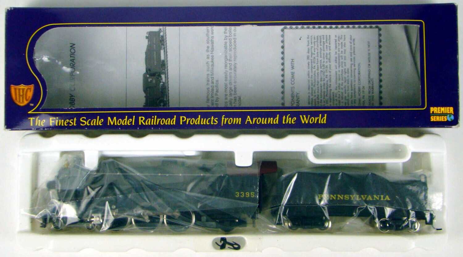 IHC Premier M9921 PRR Class K29 4-6-2 Pacific Locomotive #3395 HO Scale