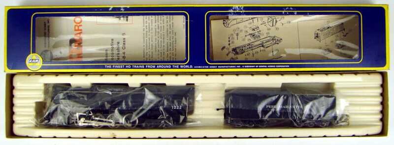 AHM5061C Pere Marquette Class N-1 2-8-4 Berkshire Locomotive #1222