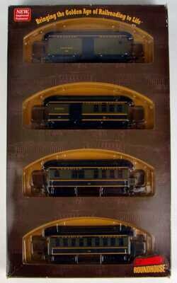 Athearn/Roundhouse 84311 Canadian National 4-Coach 34' Overton Set HO Scale