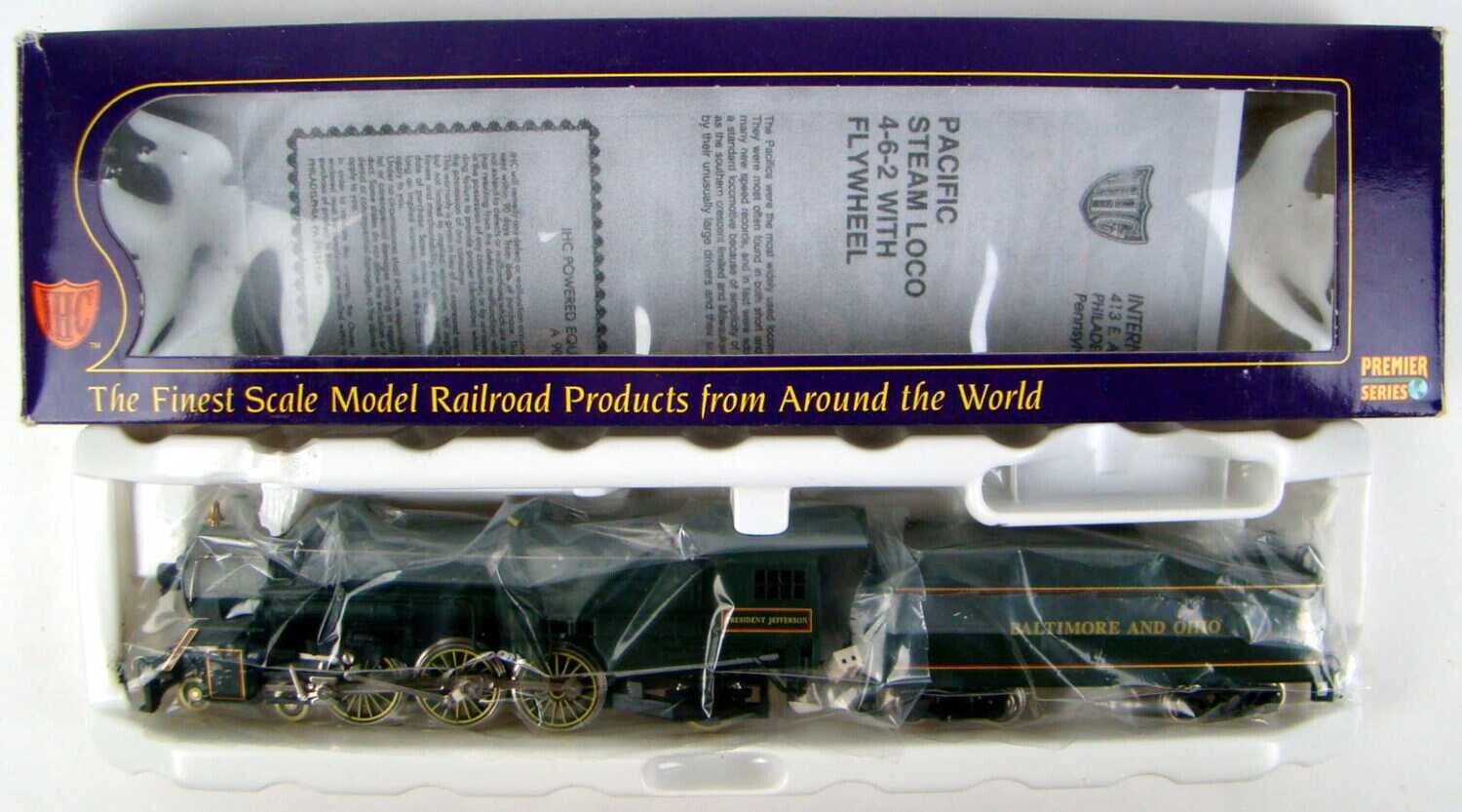 IHCM9934 B&amp;O Class P7 "President Jefferson" 4-6-2 Heavy Pacific Locomotive #5311 HO Scale