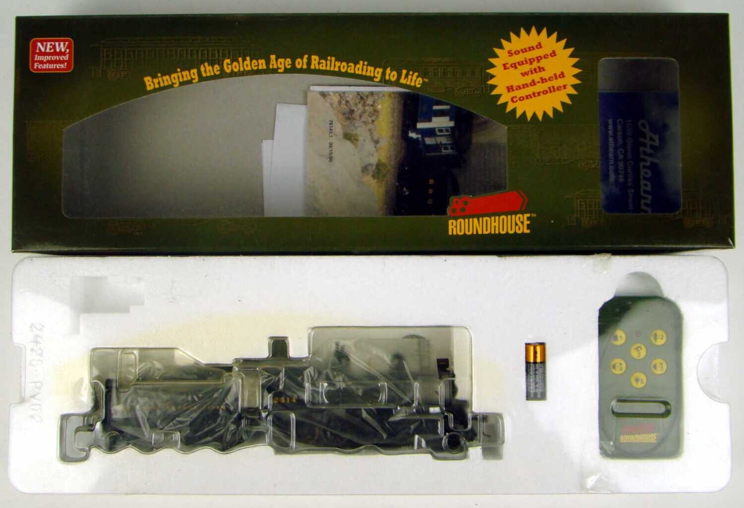 Roundhouse 84910  NYC Class G-2 2-8-0 Consolidation Locomotive #2414 with DCC/DC Sound HO Scale
