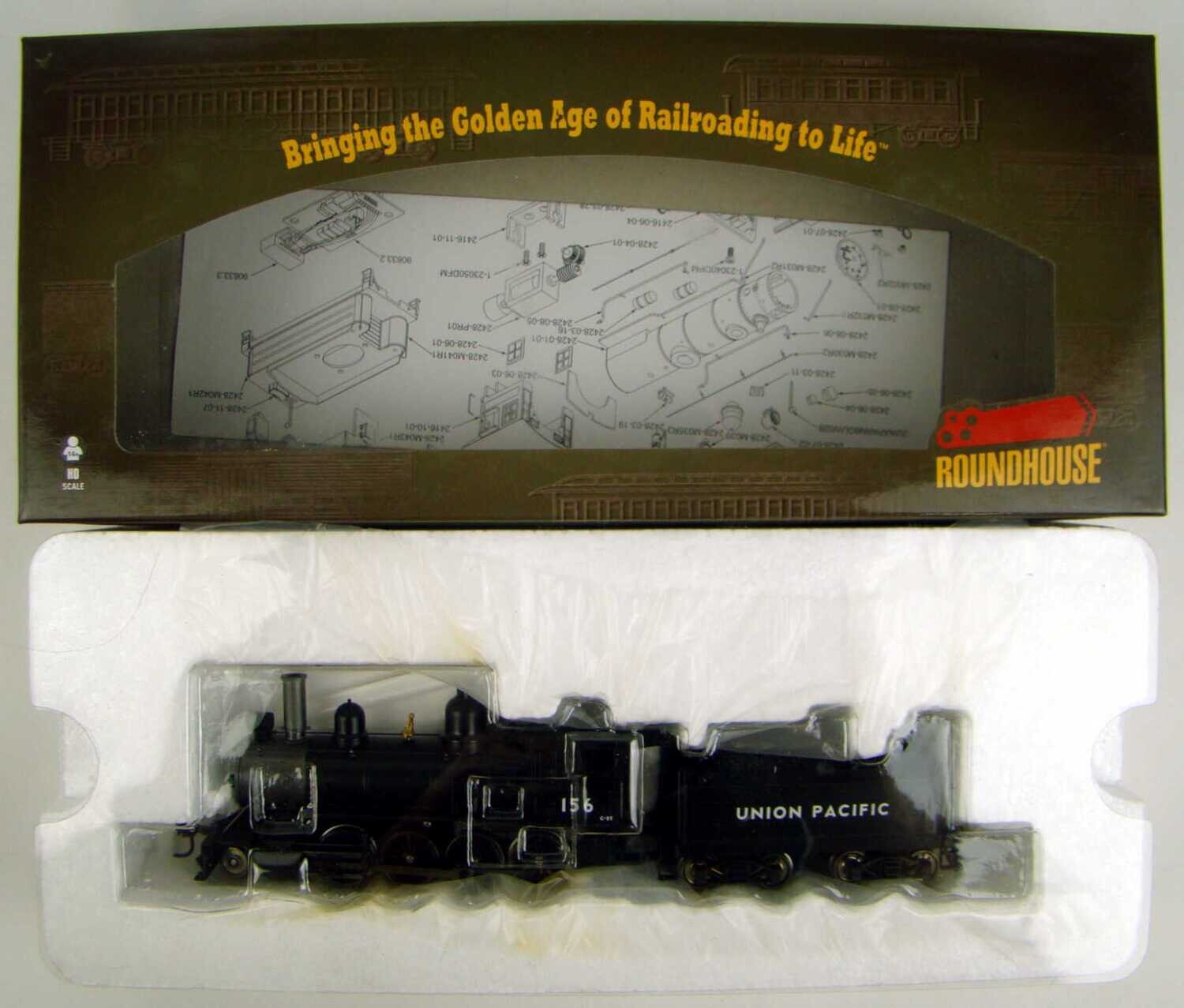 Roundhouse 84964 UP Class C-57 2-8-0 Consolidation Locomotive #156 HO Scale