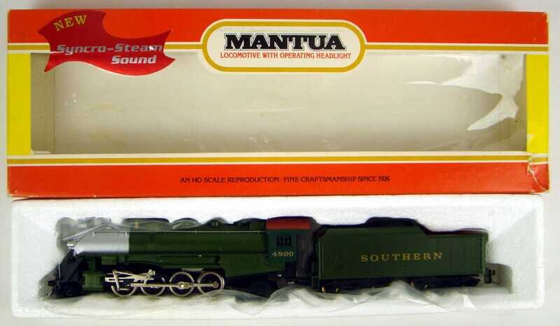 One of a Kind Mint Mantua 329-40 Southern Class Ms-4 2-8-2 Mikado Locomotive #4800 with Synchro-Steam Sound HO Scale