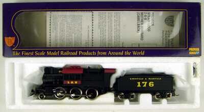 IHC Premier IHC23172 L&N 2-6-0 Camelback Locomotive #605 HO Scale
