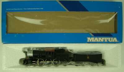 Mantua 323-034 Jersey Central 4-6-2 Pacific Camelback Locomotive HO Scale