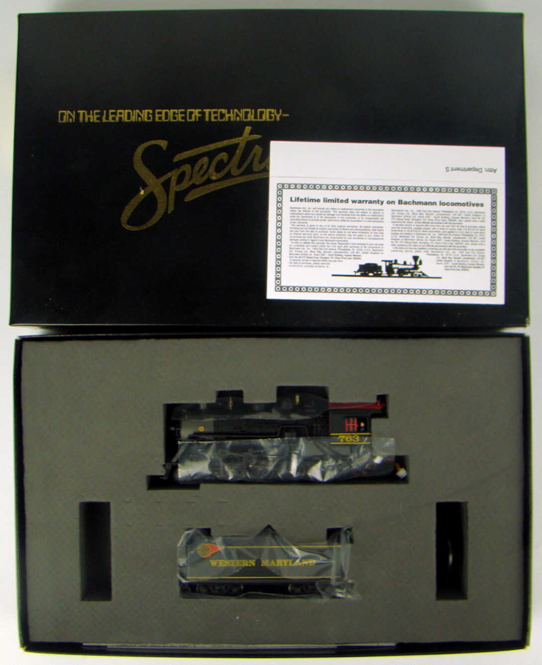 Spectrum 11414 Western Maryland Class H7B 2-8-0 Consolidation #763 HO Scale