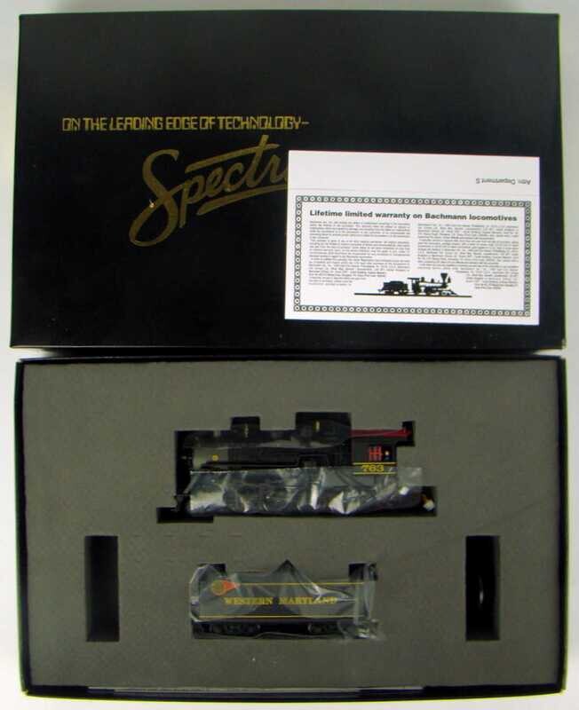 Spectrum 11414 Western Maryland Class H7B 2-8-0 Consolidation #763 HO Scale