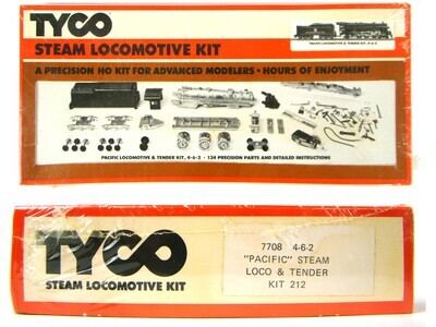 Tyco 212-7708 4-6-2 Pacific Kit FACTORY SEALED HO Scale