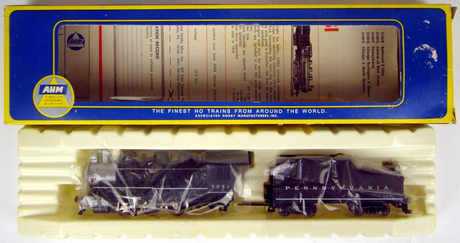 AHM 5149P PRR Class B-28 0-6-0 USRA Switcher #7641 HO Scale