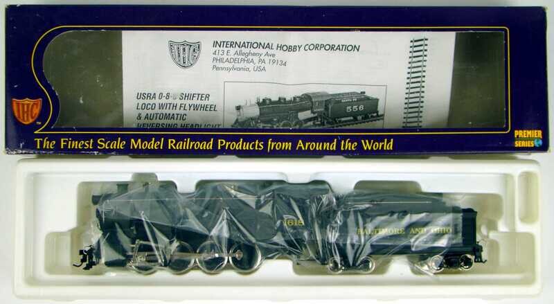 IHC Premier 23701 B&amp;O 0-8-0 Switcher #1618 HO Scale