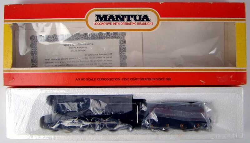 Mantua 323-27 Lehigh Valley 4-6-2 Pacific Camelback Locomotive HO Scale