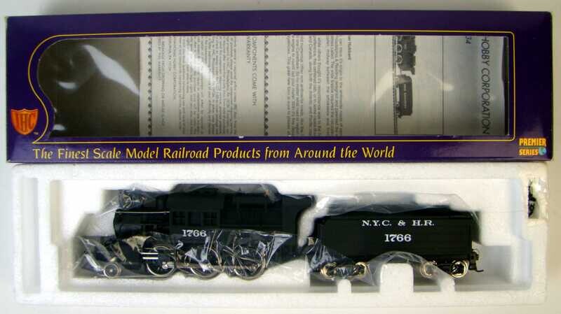 IHC Premier 23174 NYC&amp;HR 2-6-0 Camelback Locomotive #1766 HO Scale