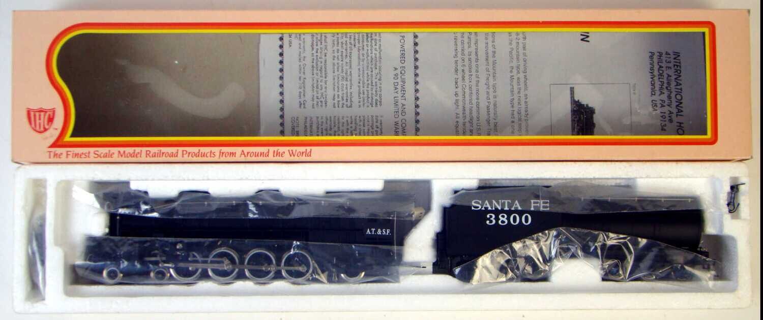 ​IHC M630 AT&amp;SF  4-8-2 Mountain Locomotive #3800 HO Scale