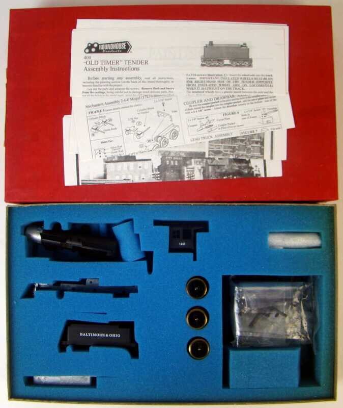 Roundhouse 491 B&amp;O 2-6-0 Mogul Kit HO Scale