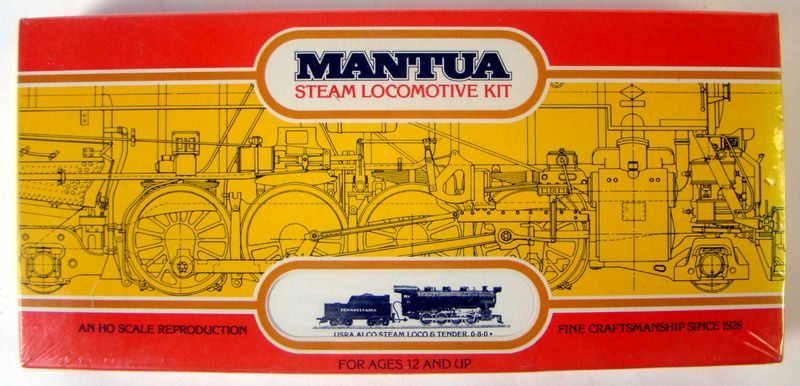 FACTORY SEALED Mantua 514 Alco USRA 0-8-0 Switcher Locomotive Kit HO Scale