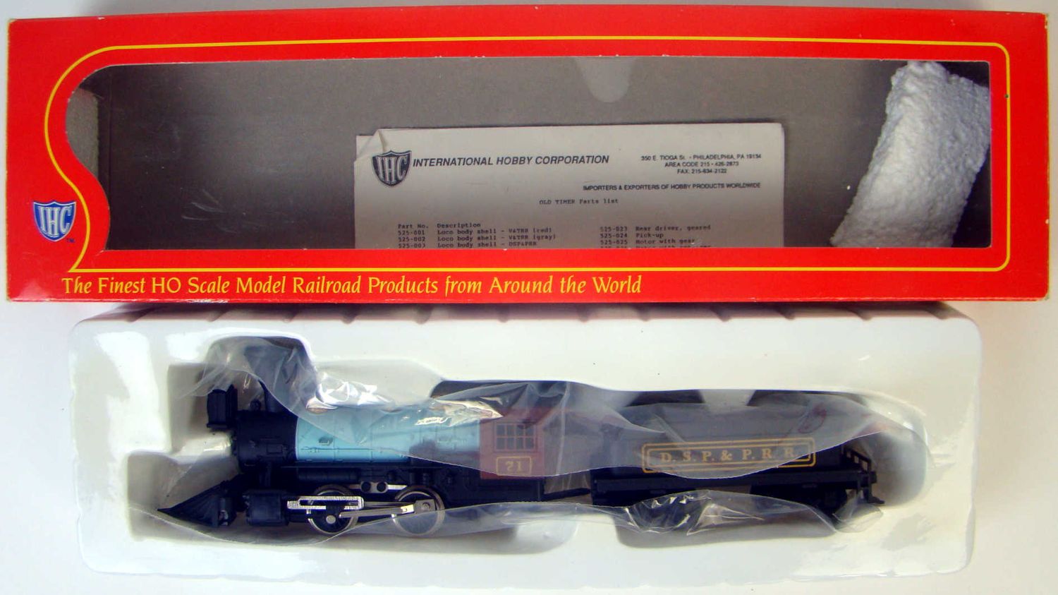 IHC8012 DSP&amp;P 0-4-0 Shifter #71 w/ Tender