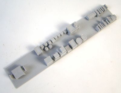 NEW MRRHQ Custom Series II HO Scale Interior for MDC/Roundhouse 50&#39; Overland Baggage Coach