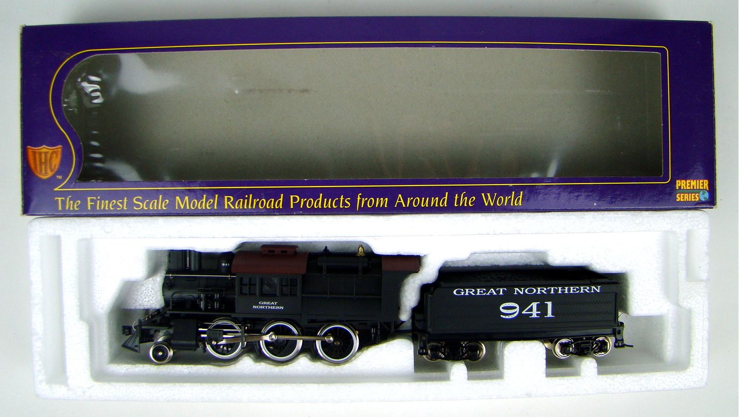 MRRHQ Collectible HO Scale IHC Premier 23166 GN 2-6-0 Camelback Locomotive