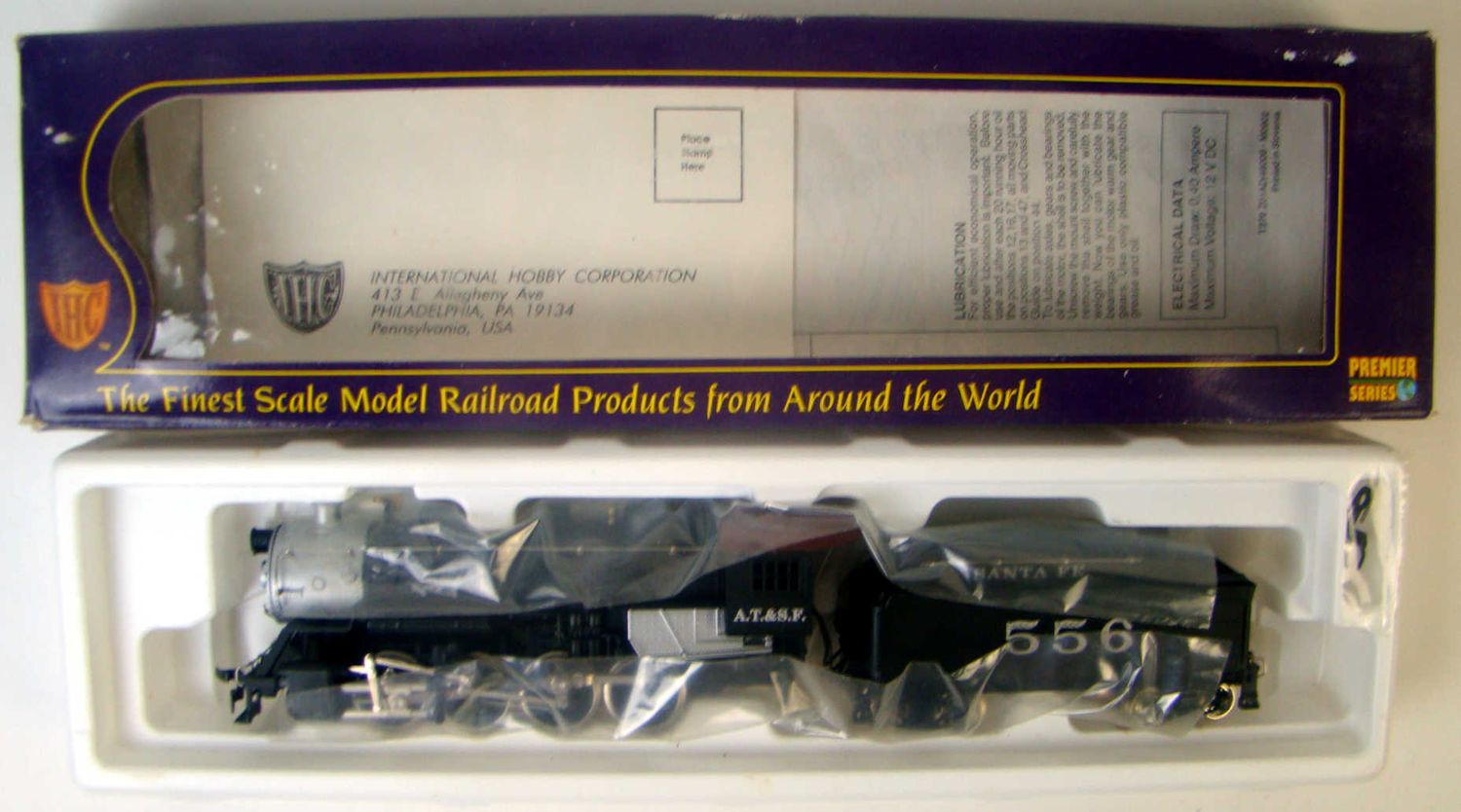 IHC 23730 USRA AT&amp;SF 0-8-0 Switcher Locomotive #556 HO Scale