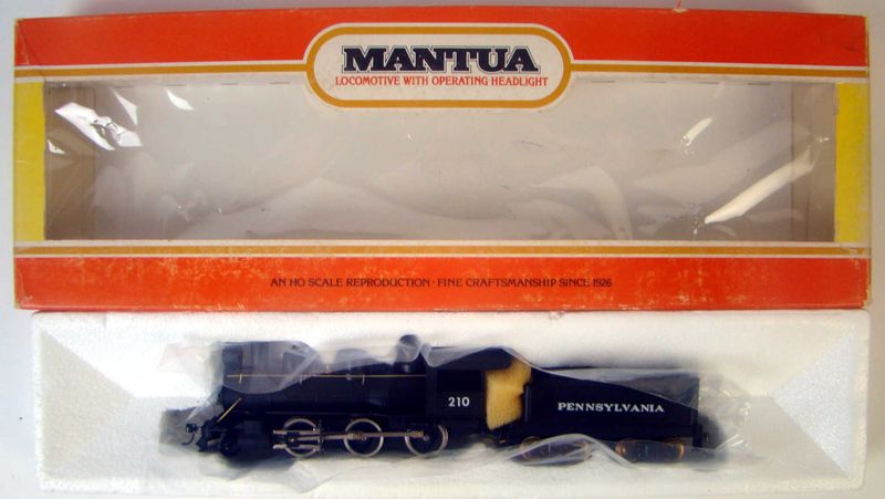 Mantua 313-20 PRR 2-6-0 Mogul Locomotive HO Scale