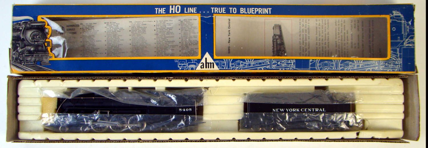 AHM 5096B NYC 4-6-4 J3a Hudson Locomotive #5405 HO Scale