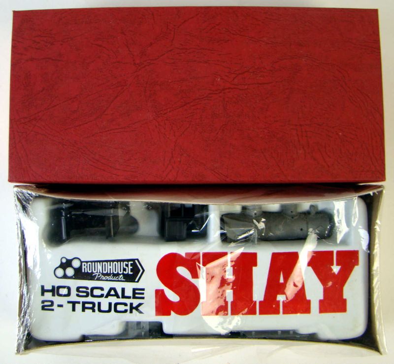 Roundhouse FACTORY SEALED 360 Undec Class &quot;B&quot; 42 Ton 2-Truck Shay Kit HO Scale