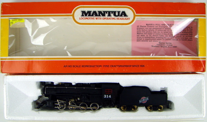 MRRHQ Collectible Mantua 314-64 C&amp;NW U.S.R.A. 0-8-0 Switcher HO Scale